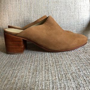 NWB Nisolo Paloma Mule Sand nubuck 9